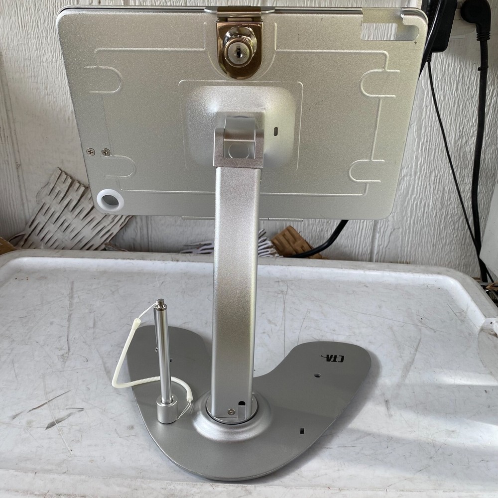 CTA Digital Silver PAD-ASK Tabletop Security Stand No Key