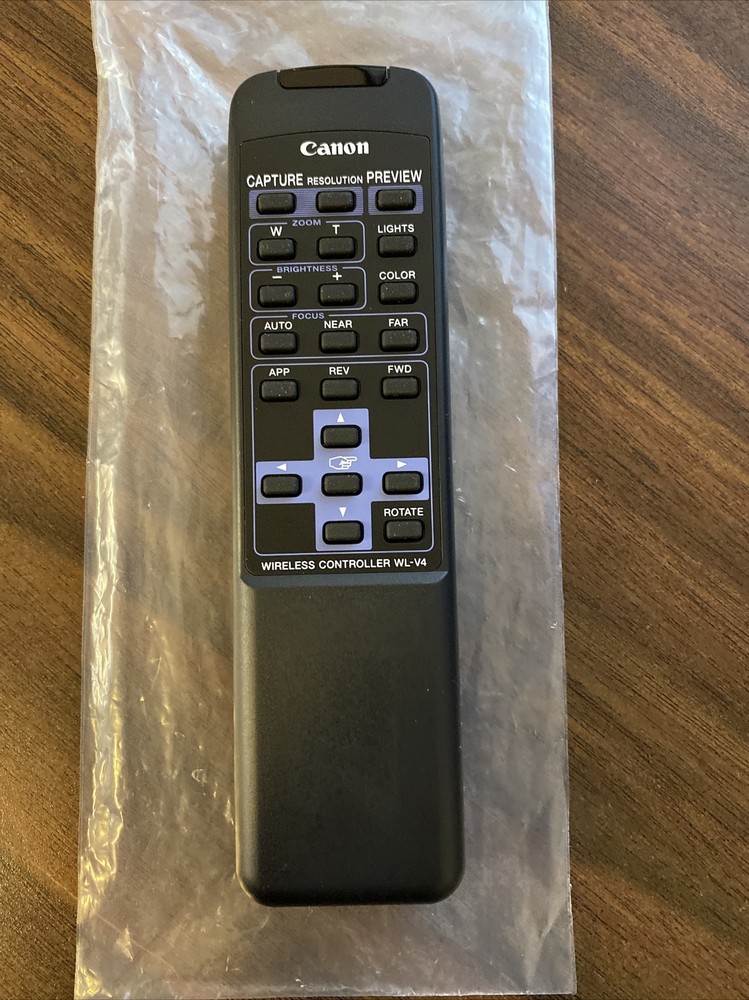 Genuine Original Canon WL-V4 Projector Remote Control OEM Wireless Controller