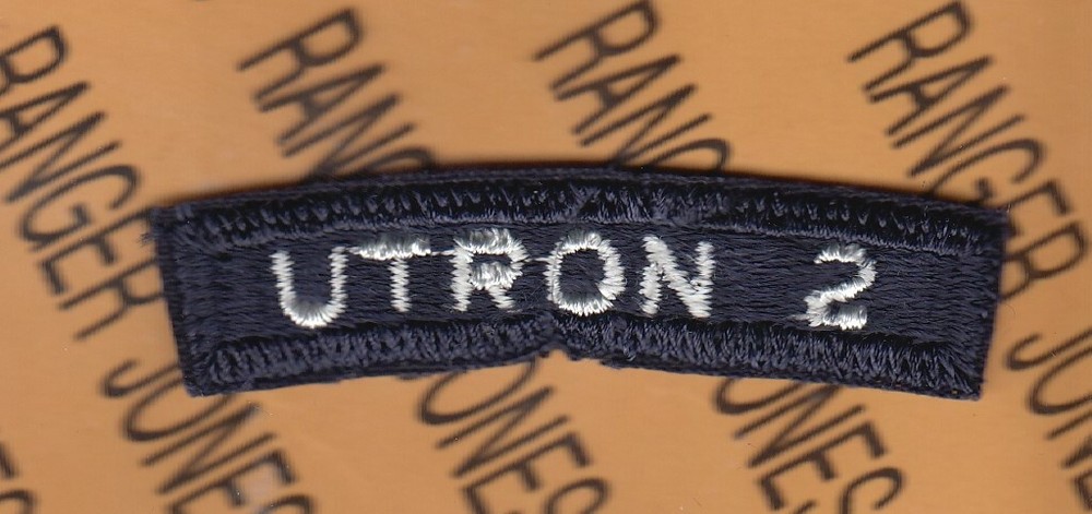 USN Navy Utility Squadron UTRON 2 Tab 2.75" arc patch c/e