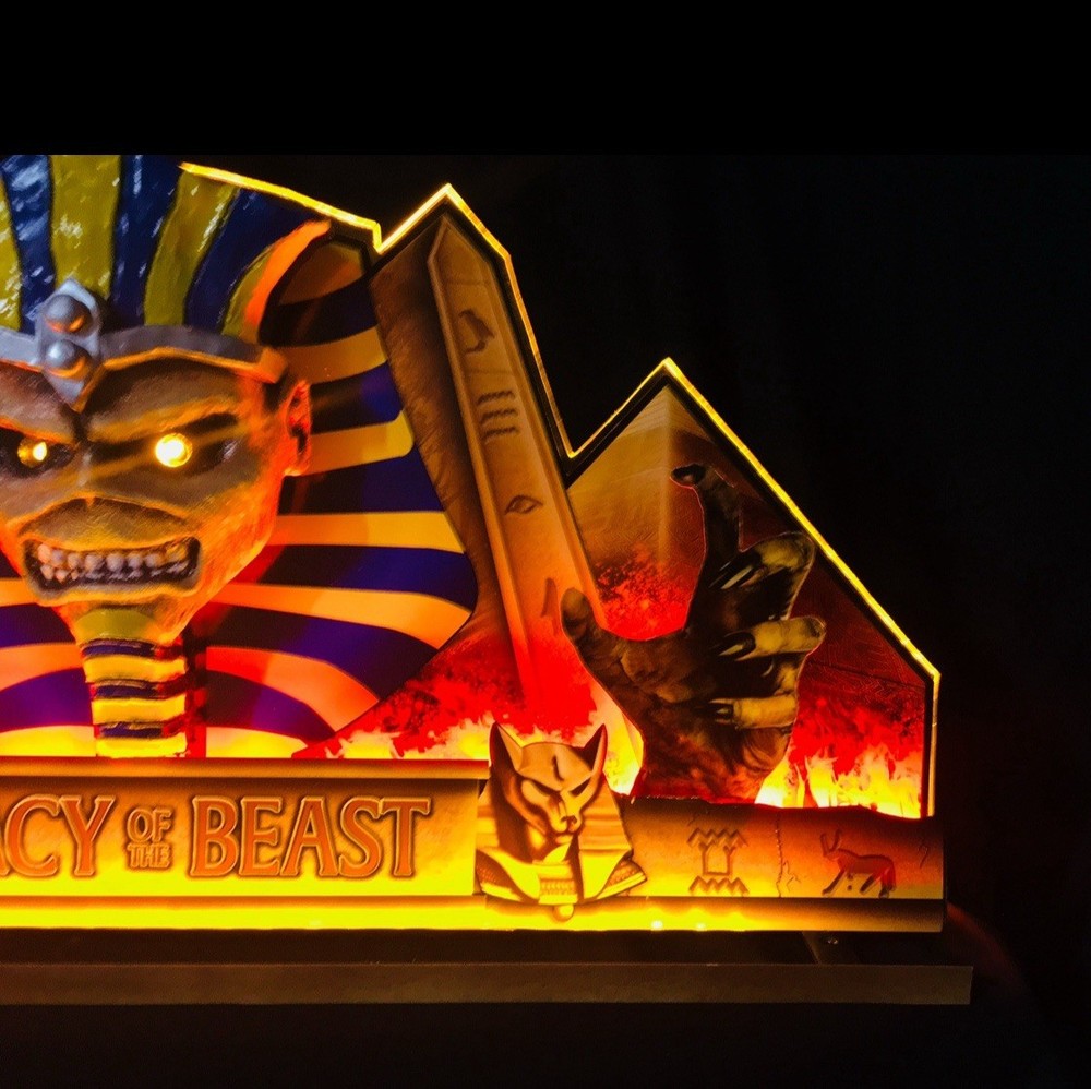 Iron Maiden Pinball Topper