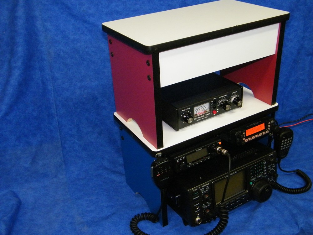 CB Radio Mounting Bench Rack Stack or Holder ,,,,,,,