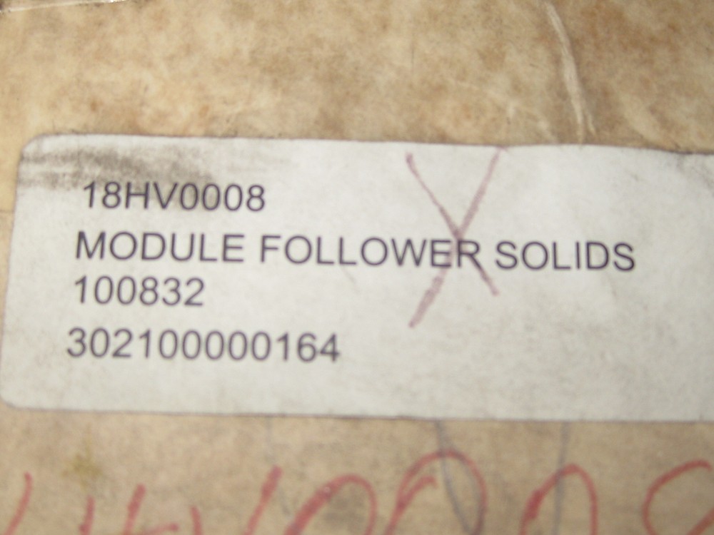 PARAMETRICS MODULE FOLLOWER SOLIDS PART #100832