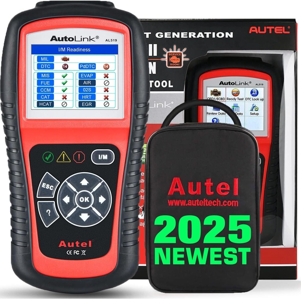 Autel AutoLink AL519 OBD2 Scanner Enhanced Mode 6 Check Engine Code Reader DTC
