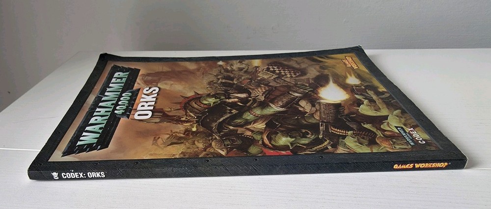 Warhammer 40k Codex Orks 4th Edition Oop Rare 2007