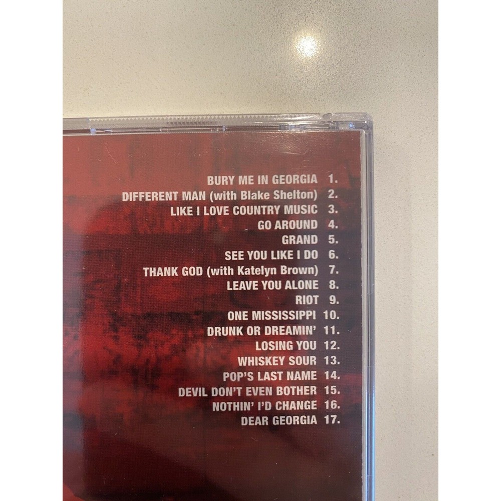 KANE BROWN SIGNED DIFFERENT MAN CD AUTOGRAPHED