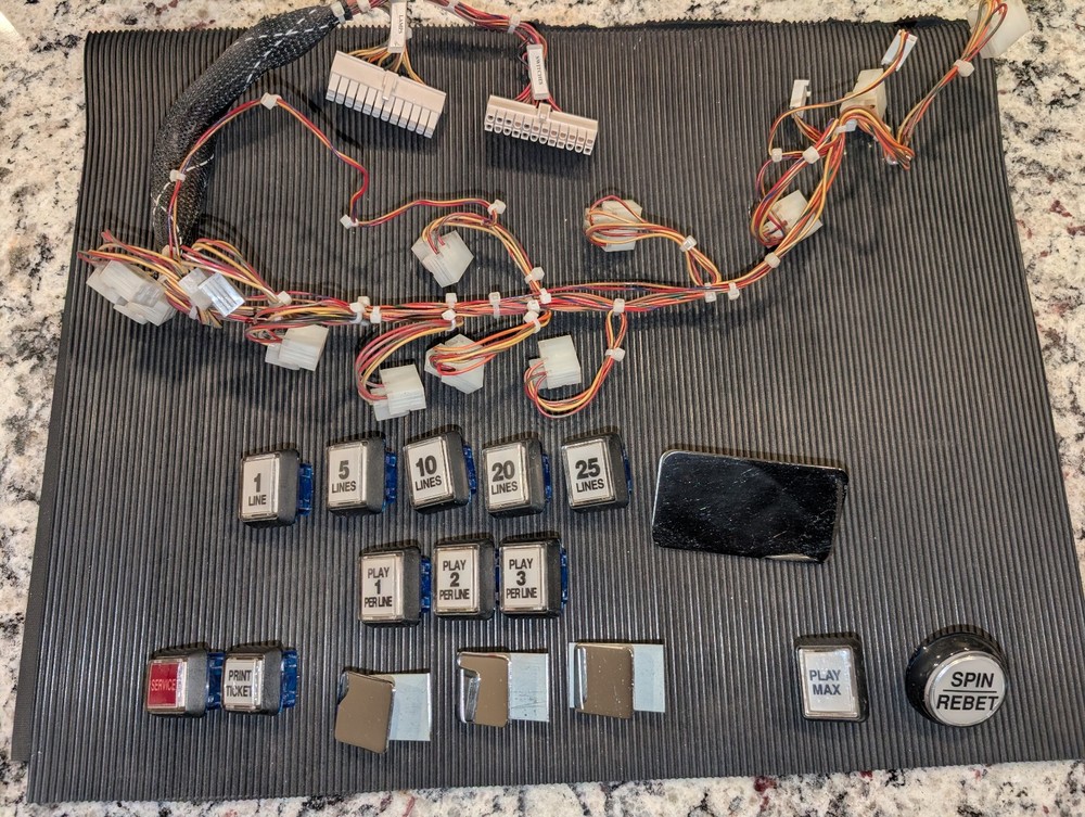 Bally Alpha Button Set