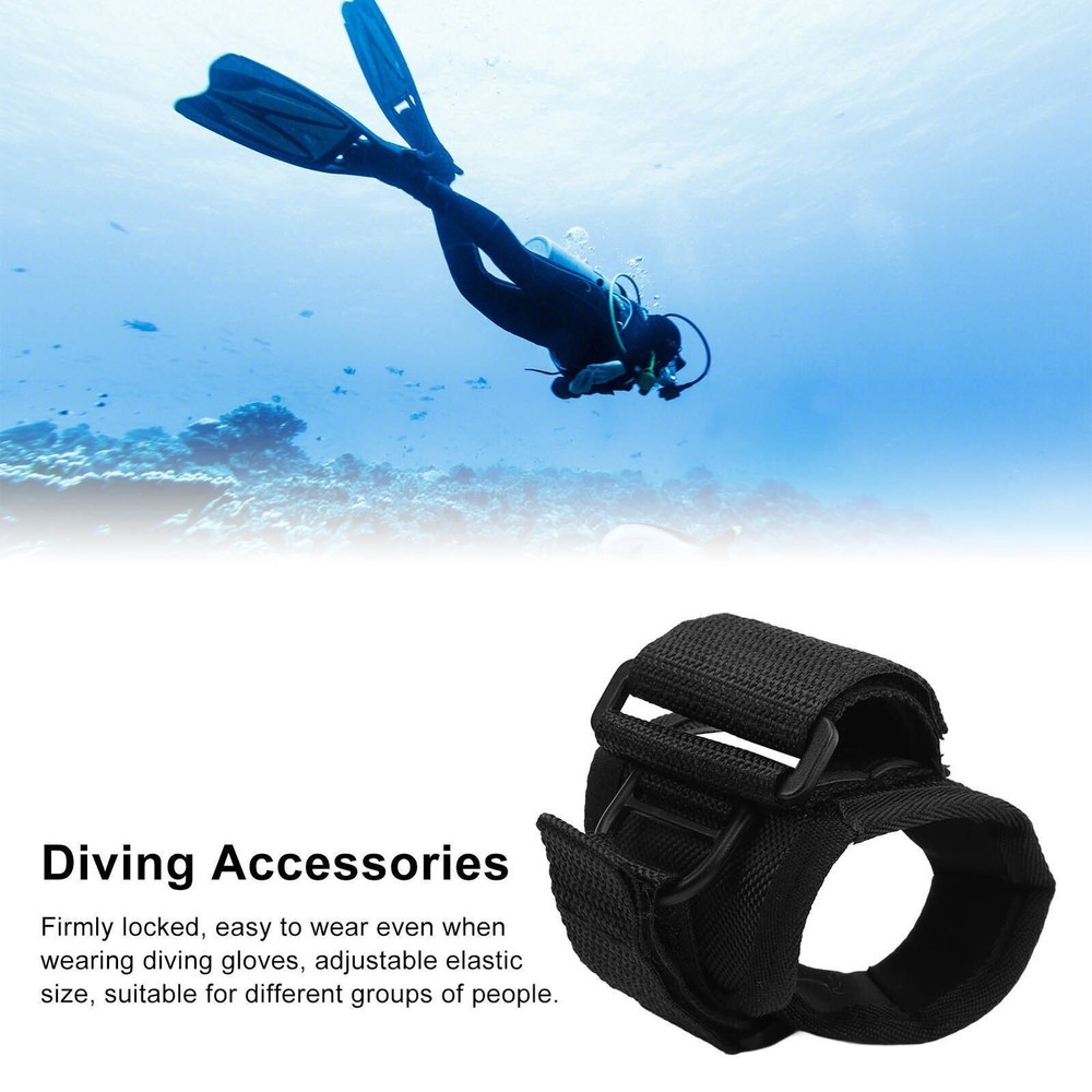 Diving Flashlight Hand and Arm Strap Universal Adjustable Soft Hand Mount Waist