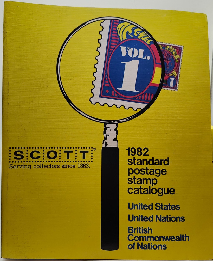Scott 1982 Standard Stamp Catalogue Complete 4 Volume Set w/ U.S. Specialized