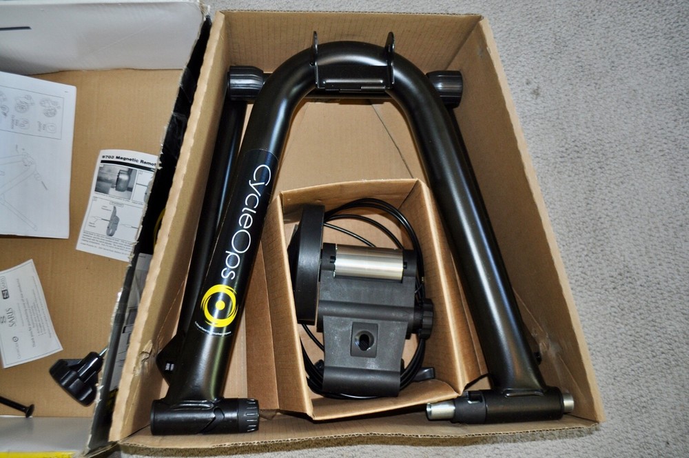 CycleOps MAG+ MAG PLUS Bike Trainer W/ RISER