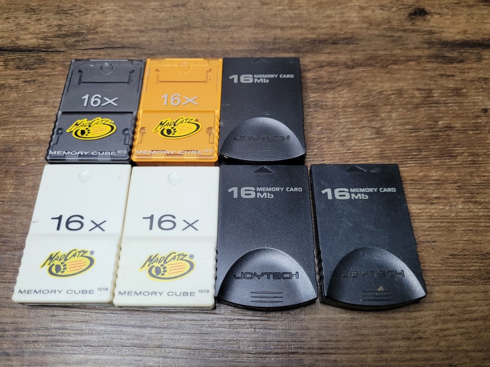 1 Gamecube Memory Card 16mb Madcat Or Joytech
