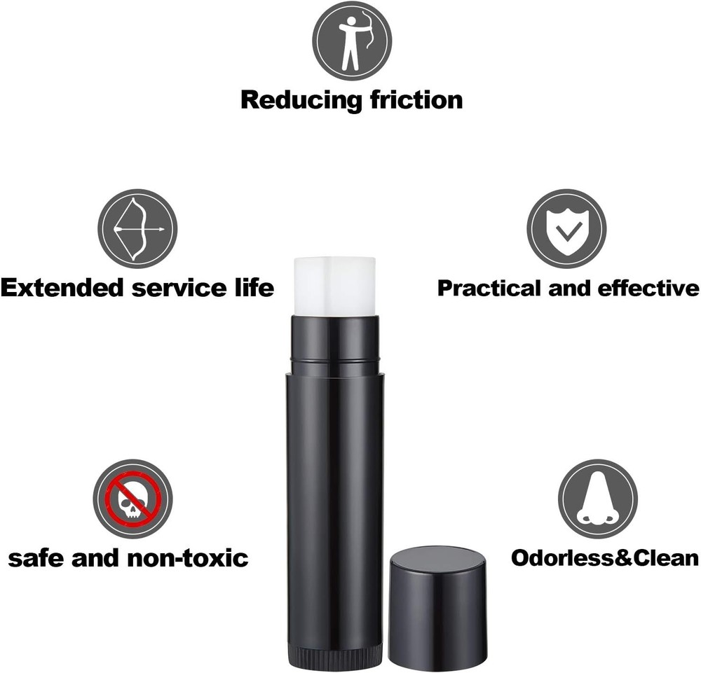 5 Pieces Bow String Wax Strings Protective Rail Lube Waterproof Archery...