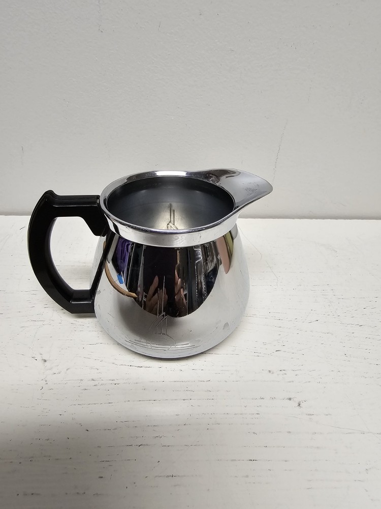 Sunbeam Silver Creamer Black Handle
