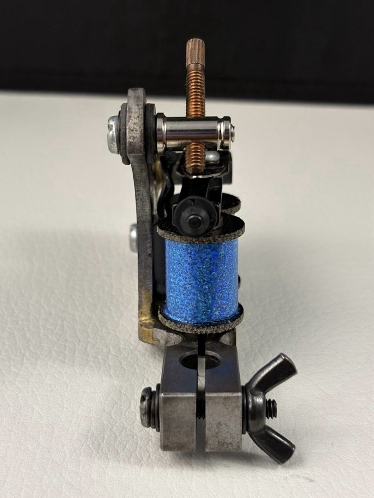 Mini Supreme Flat Side Liner Tattoo Machine By Ghost Built Irons