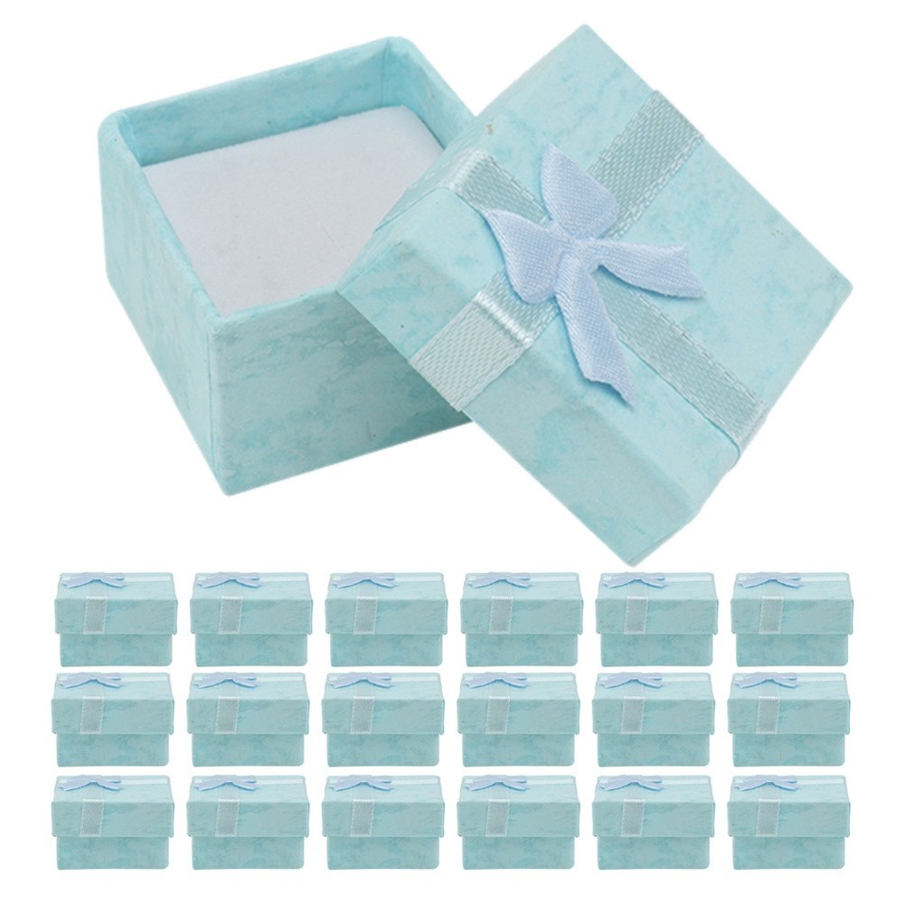 20 Pcs Decorative Packaging Boxes Square for Cardboard