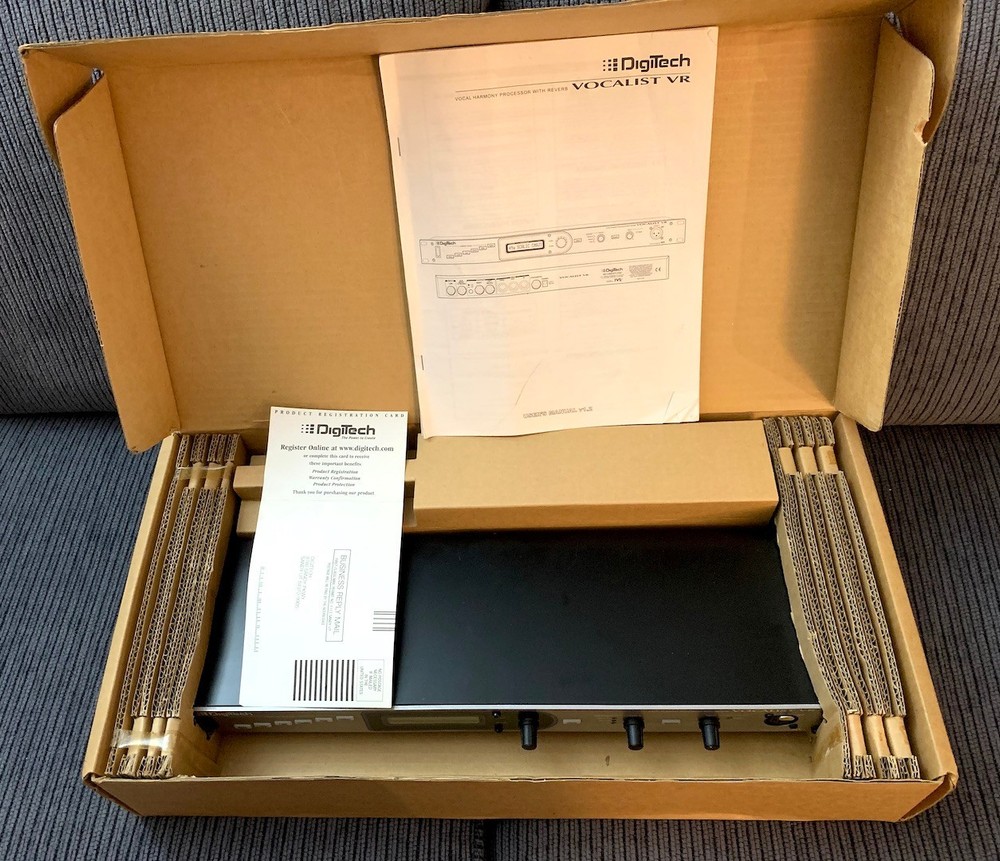 DigiTech Vocalist VR Harmonizer Vocal Harmony Processor OPEN BOX DEMO !