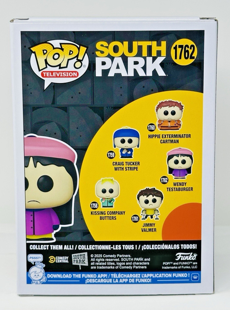 Funko Pop! South Park - Wendy Testaburger #1762 with Protector - New