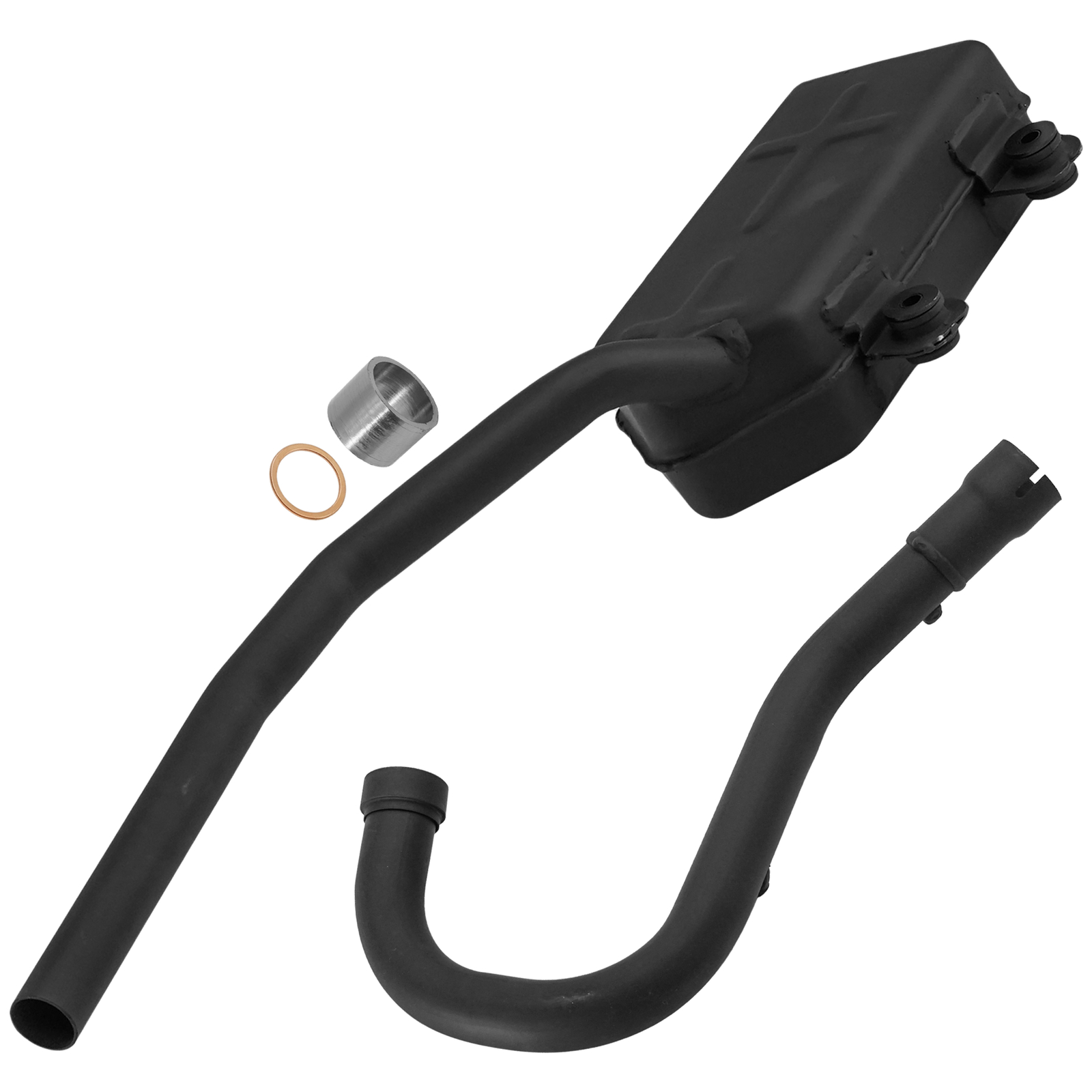 Caltric Exhaust Muffler & Pipe Gaskets For Kawasaki Bayou 300 KLF300B 1988-2004