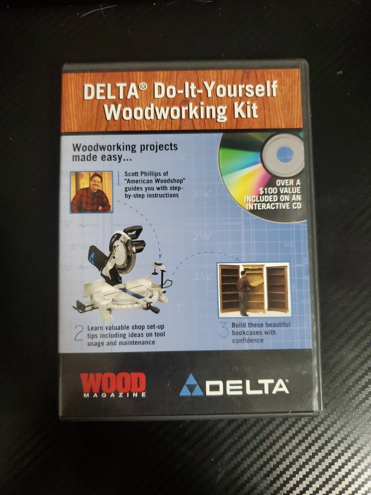 Delta Do It Yourself Woodworking Kit (PC CD-Rom)