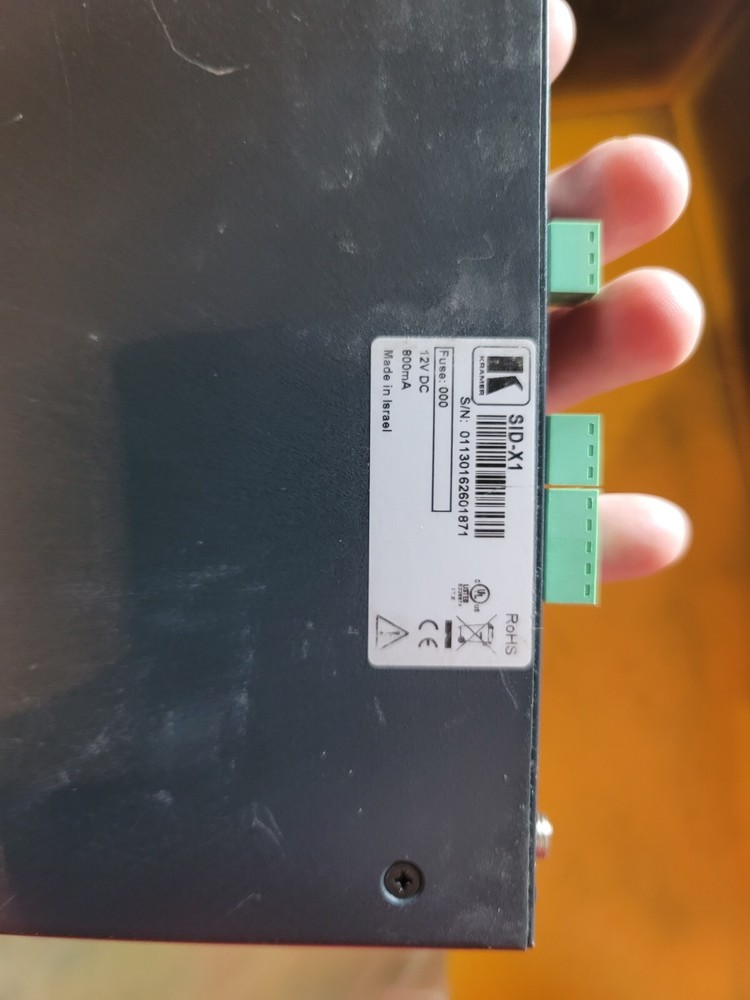 Kramer SID-X1 - Step in Commander - HDMI, DP, DVI, VGA - Grey