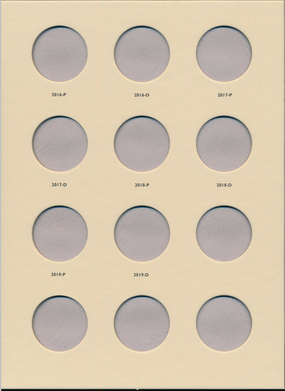 Littleton Coin Folder LCF33 Kennedy Half Dollar $ 2004-2019 P&D Book 50 cent