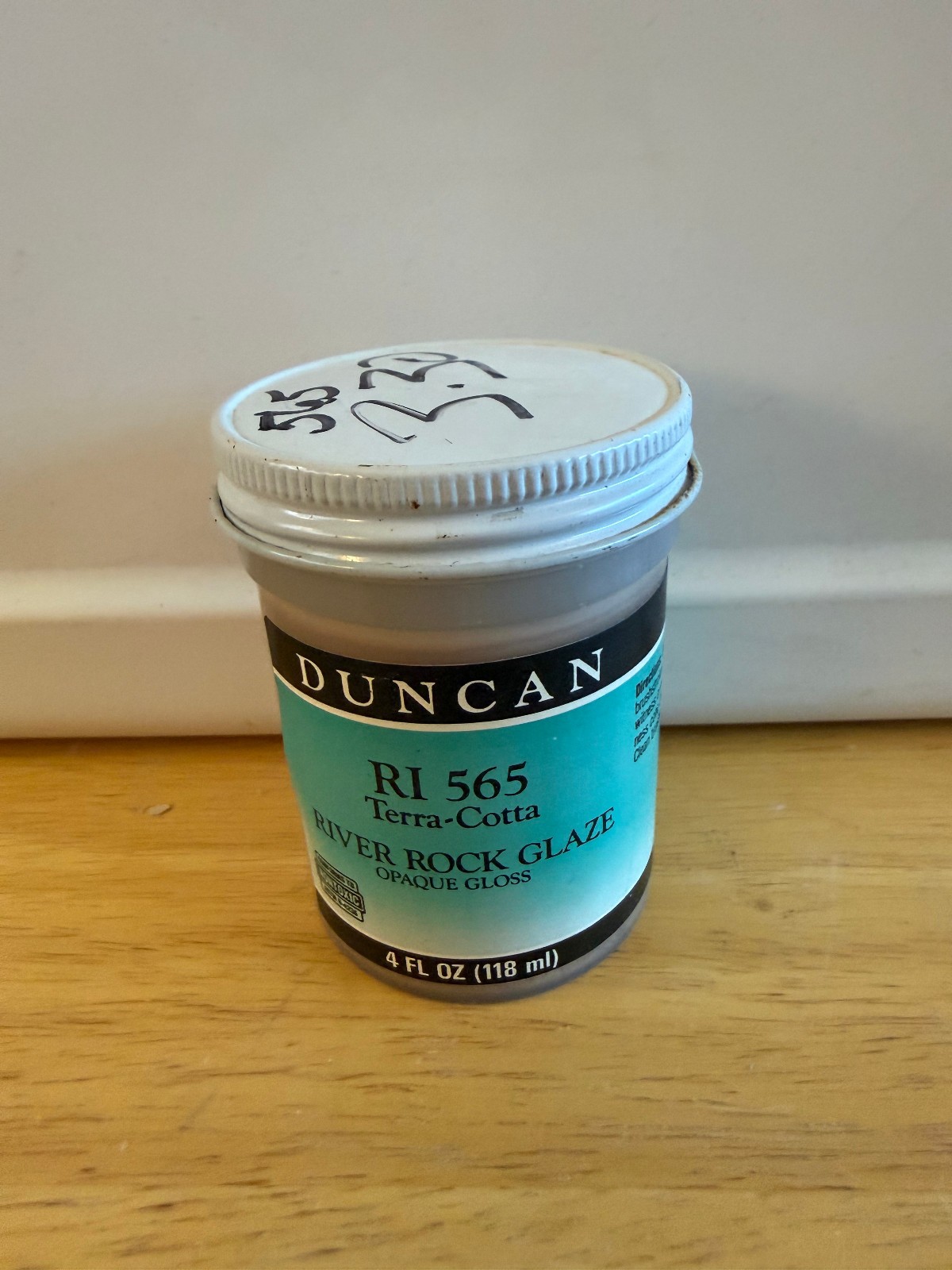 Duncan Opaque River Rock Glaze RI 565 Terra-Cotta