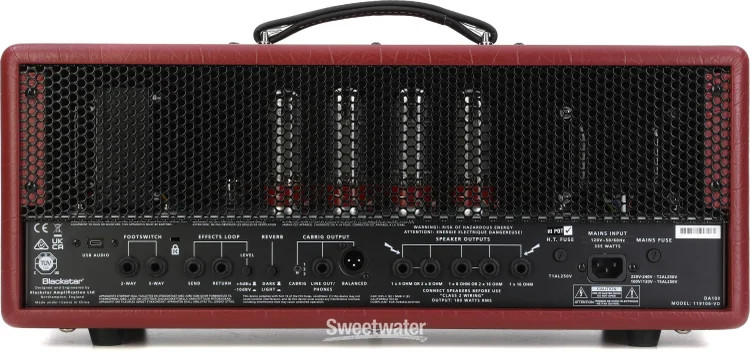 Blackstar DA100 Ruby 100-watt Tube Amplifier Head