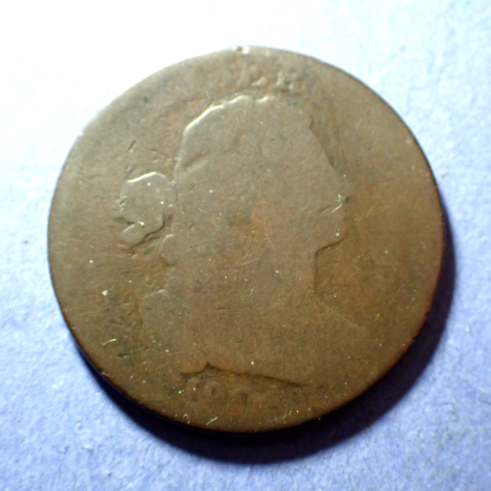 1801 Draped Bust Large Cent  AG