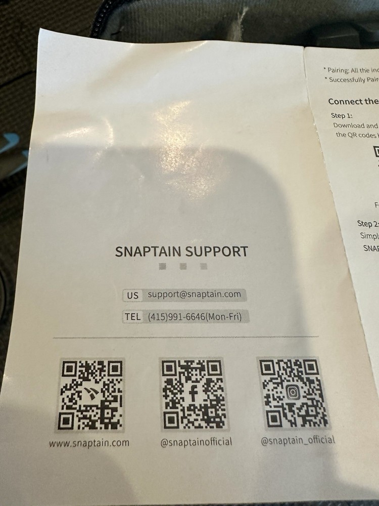 Snaptain E20 2.7K QHD Camera Foldable Drone Remote Controller USED THREE TIMES!!