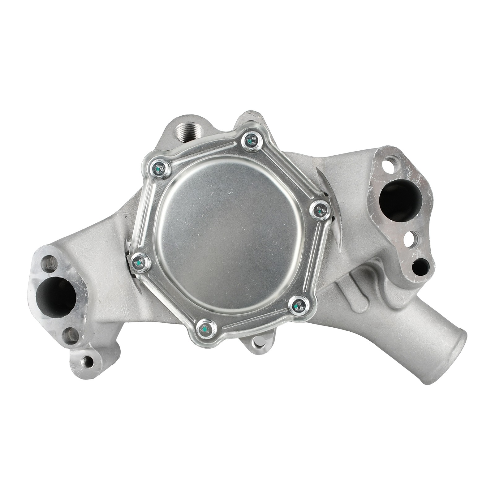 For SBC Small Block Chevy 283 305 327 350 400 Long Water Pump & 2 Groove Pulley