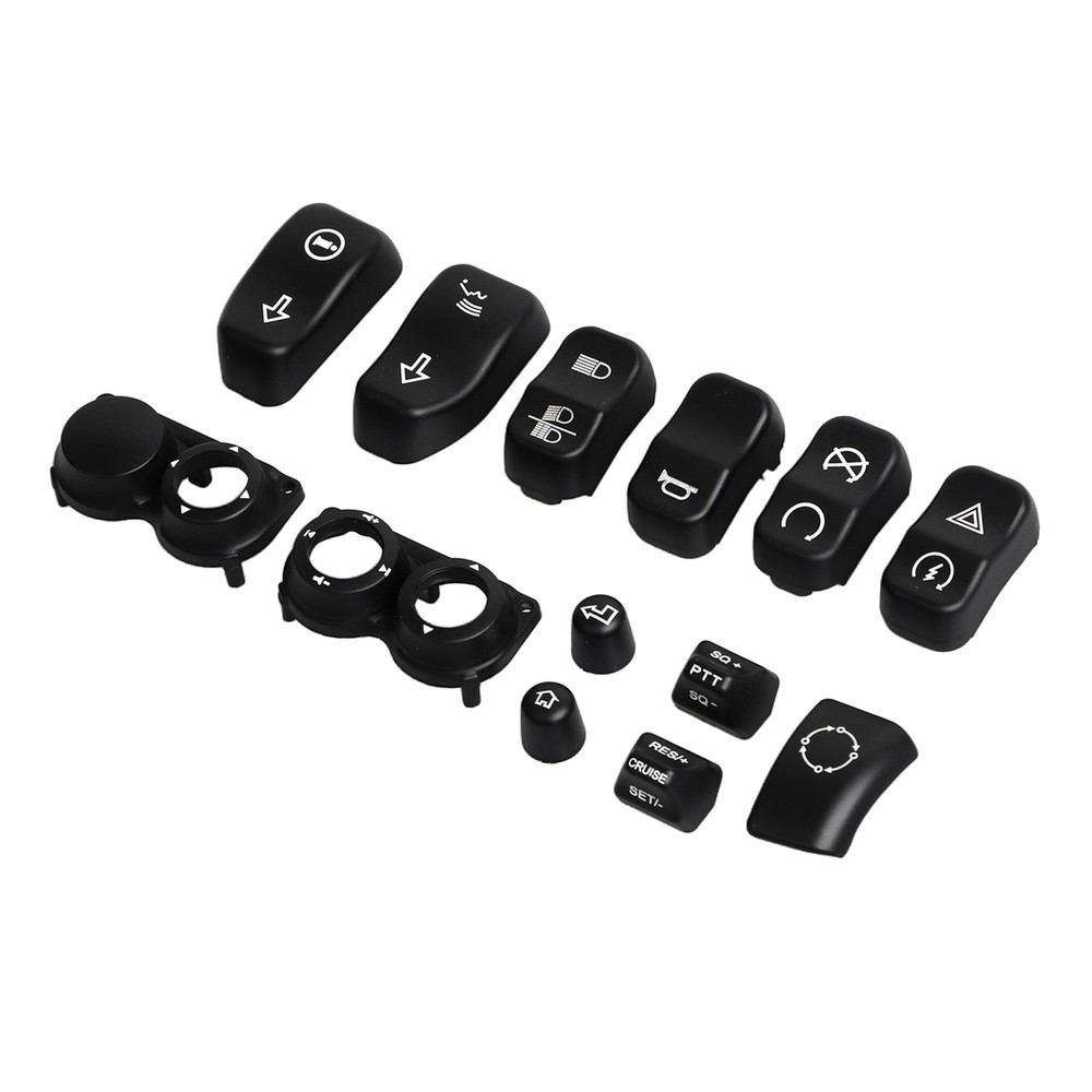 Control Switch Housing Button Cap For Harley Road Electra Glide FLHTCU FLHTK