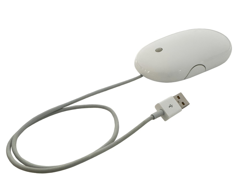 Mint Condition Apple A1152 USB Optical Mouse ☝ Wired Pro Mouse for iMac, MacBook