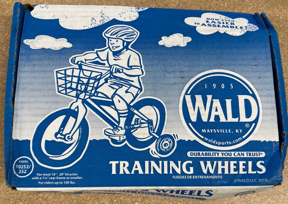 Wald 10252 Training Wheels Kit: 16 - 20"