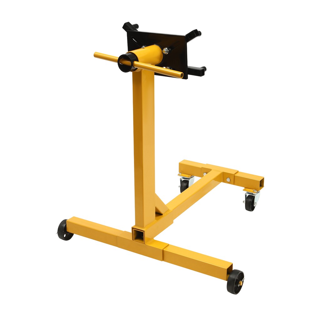 Folding Engine Stand Vehicle Engine Block Stand 360 Degree Head 1000 LBS