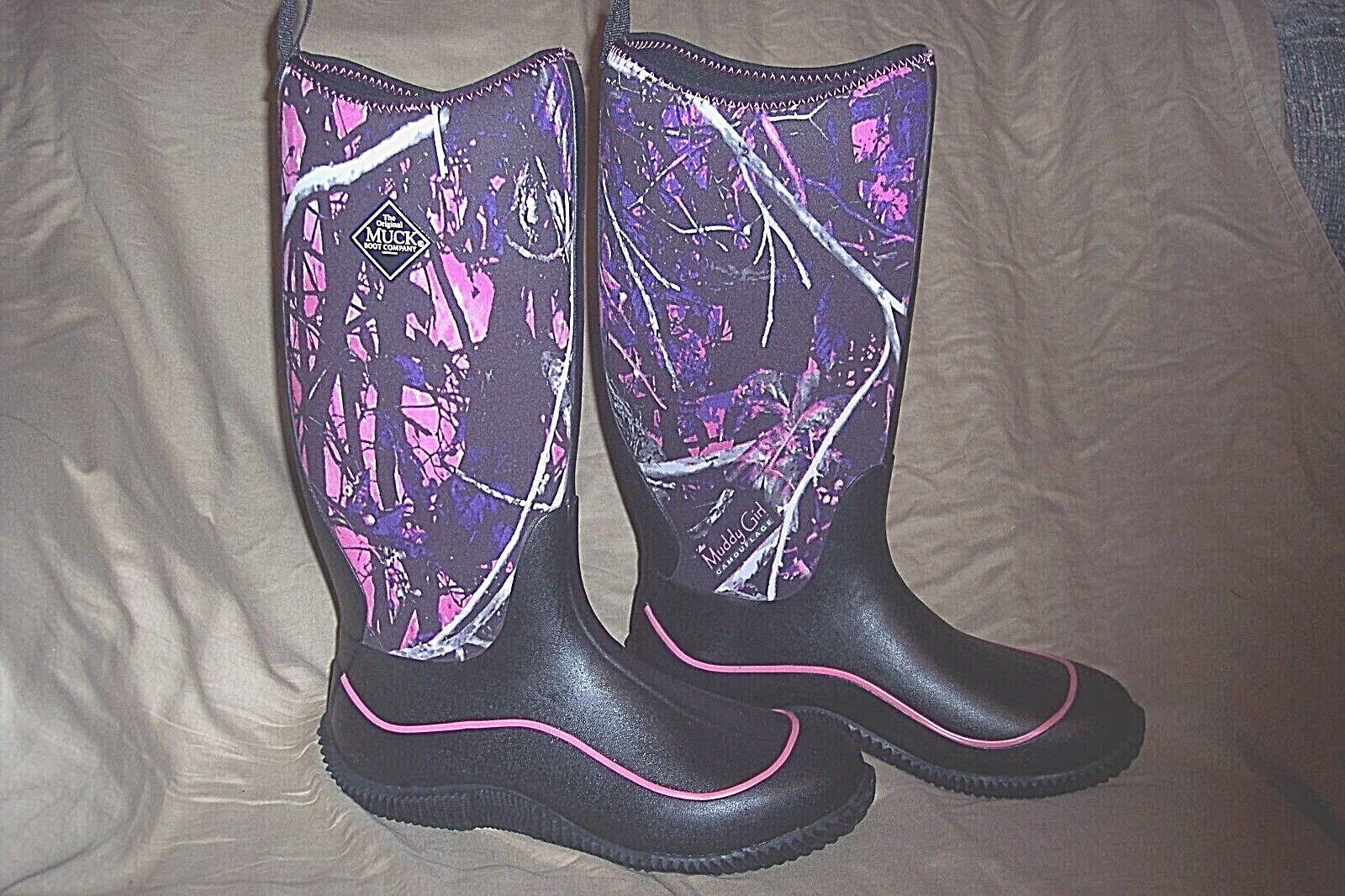 Womens 10 Muck Boots Hale Muddy Girl Camo Boots Waterproof Boots Hunting Fishing