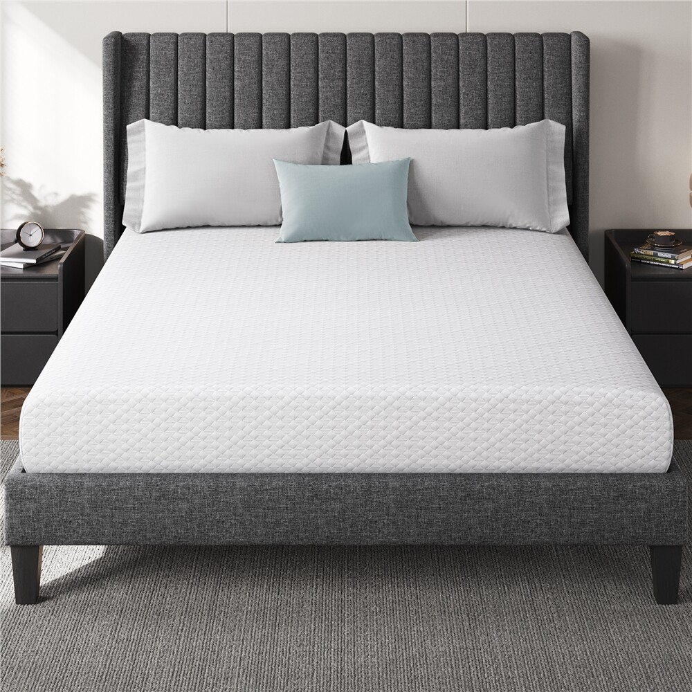 Gel Memory Foam Mattress Green Tea Mattress in a Box CertiPUR-US Certified