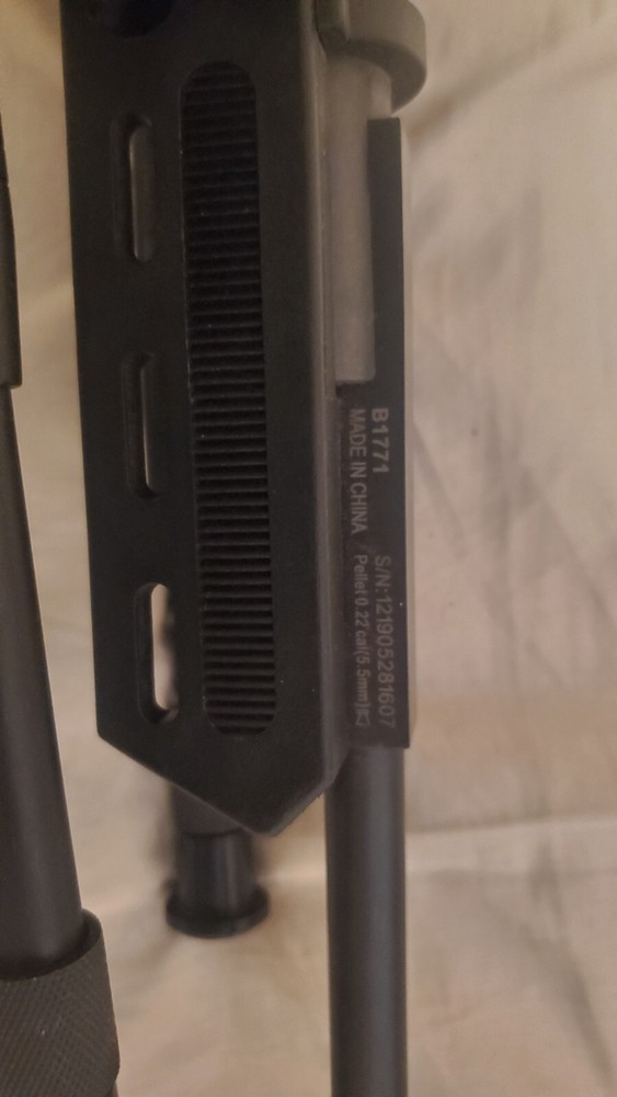 black ops .22 Caliber Multi-Pump Pellet Air