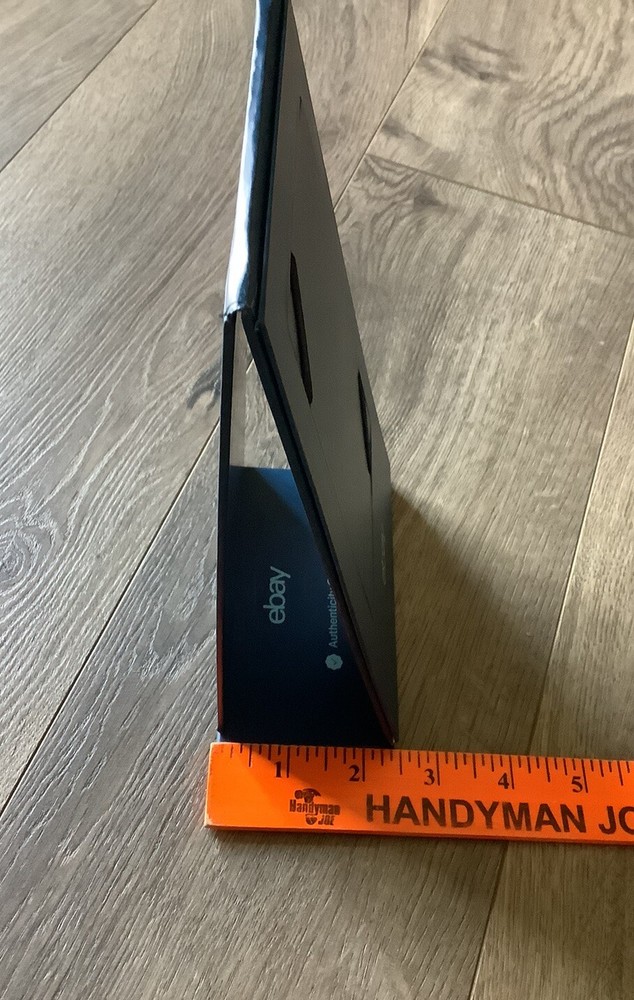 Authenticity Guarantee Raw Card Display Stand Protector Thin Binding