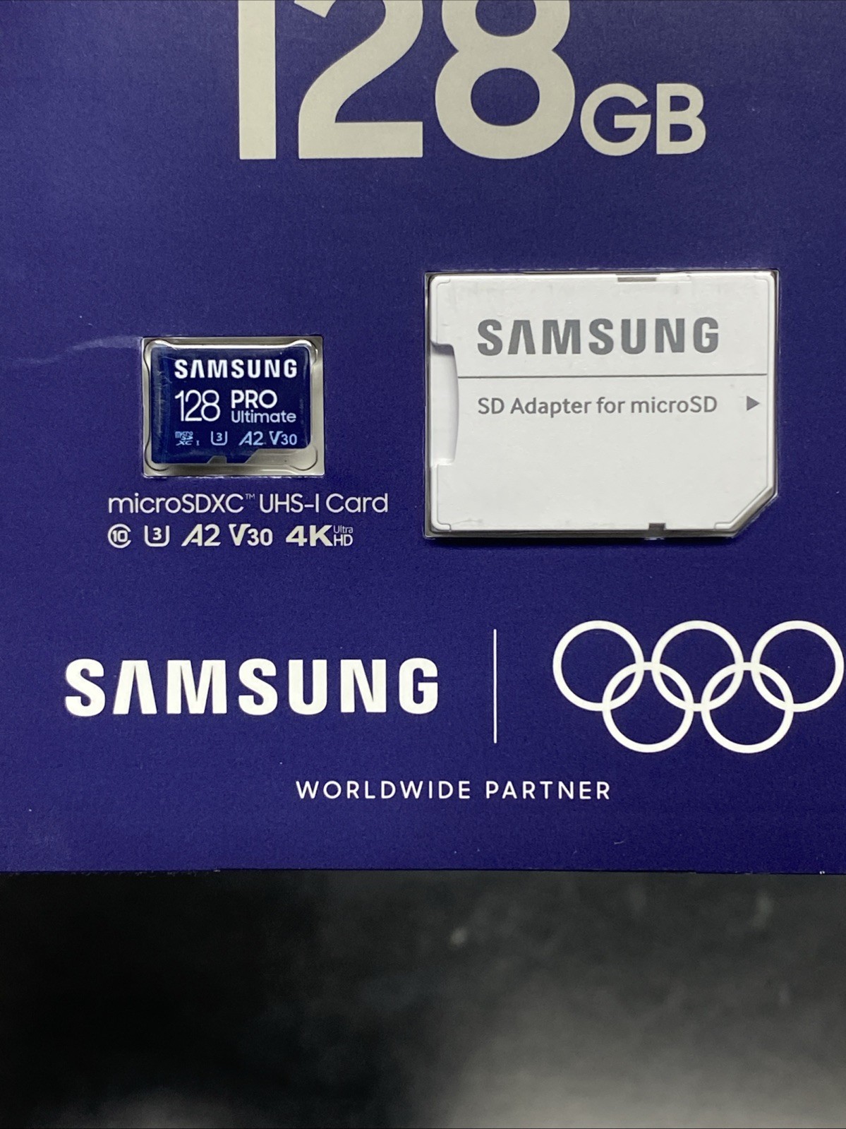 Brand New Sealed - Samsung - Pro Ultimate and Reader 128GB microSDXC Memory Card