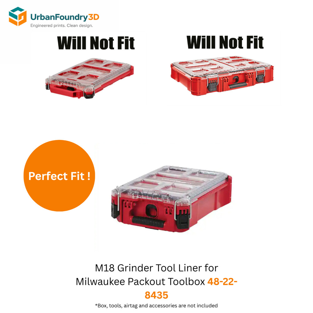 Liner for Milwaukee M18 Grinder - Insert Only