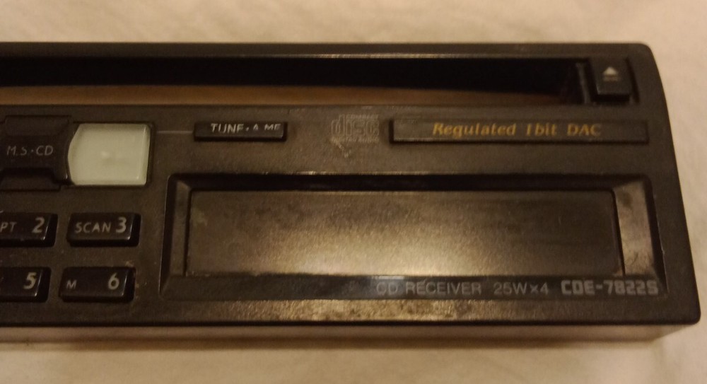 Alpine CDE-7822S CD Receiver Faceplate Only (Used).