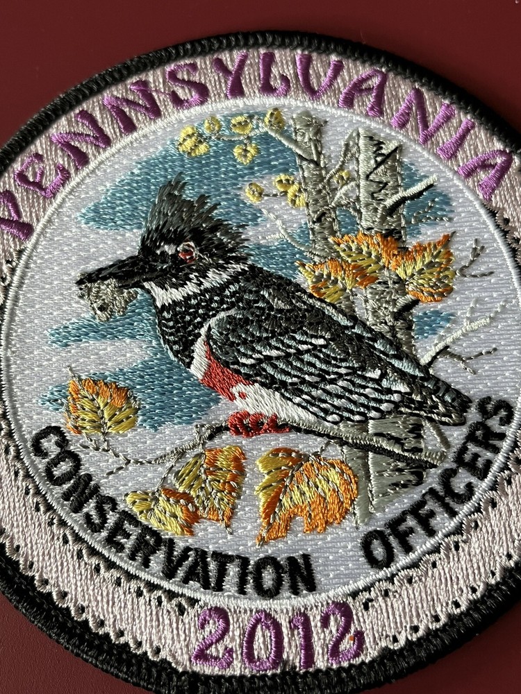 2012 PENNSYLVANIA CONSERVATION OFFICERS PATCH 4" DIAMETER