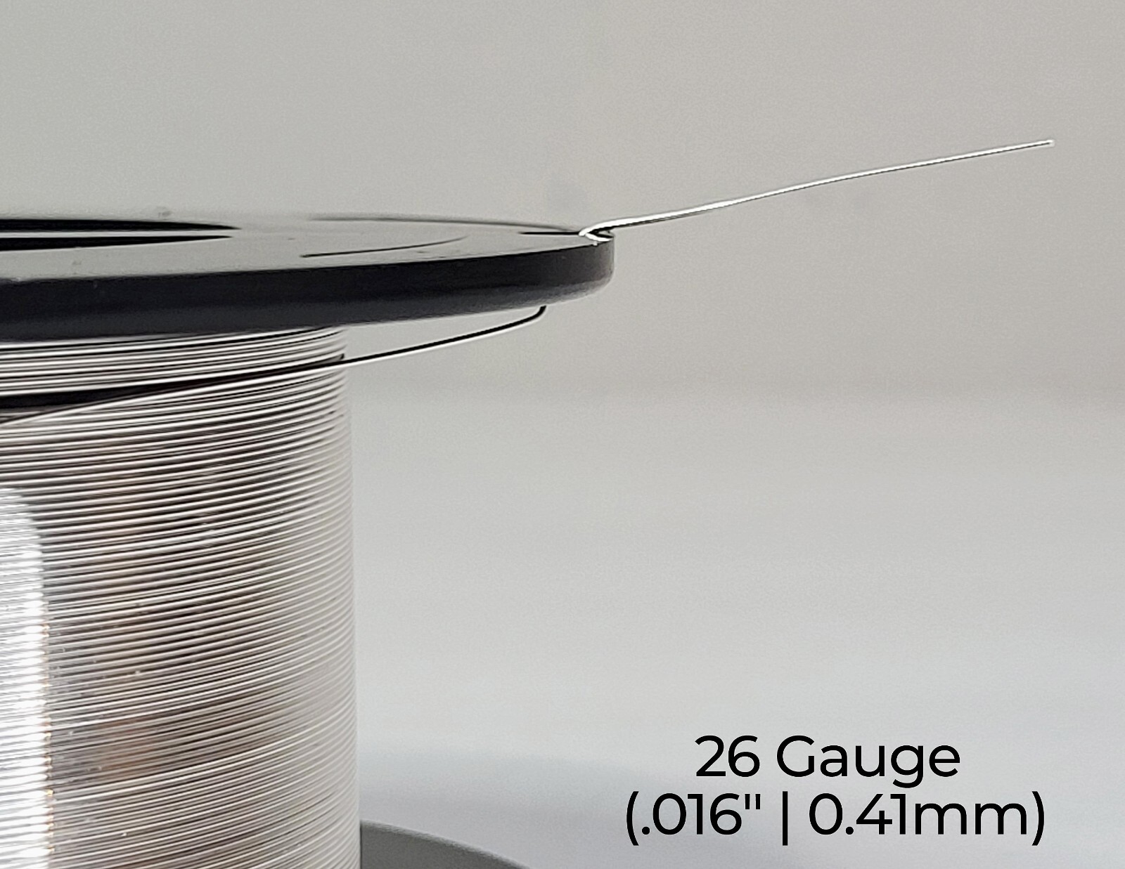 925 Sterling Silver Wire | Round | Half Hard | 10-30 Gauge | 1-10 ft | USA