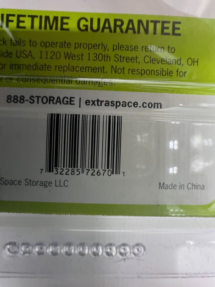 (Qty 6) Extra Space Storage Locker Disc Lock ES-670 2-3/4"
