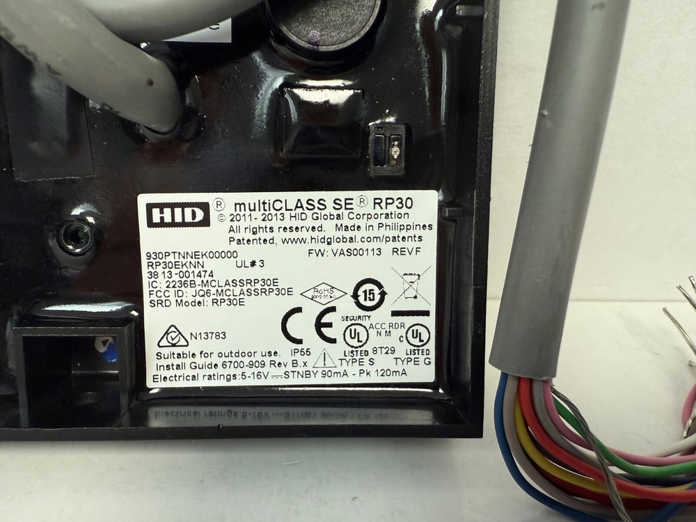 HID 930PTNNEK00000 MULTICLASS SE RP30 WALL SWITCH READER NEW OPEN BOX