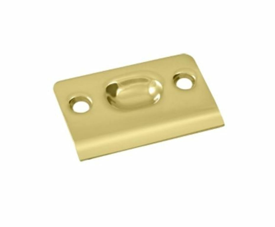 Deltana SPB349 Strike Plate for Ball / Roller Catch | Solid Brass