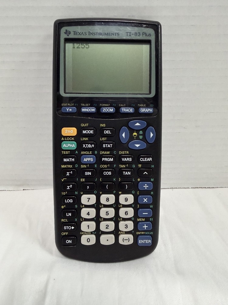 Texas Instruments TI-83 Plus Graphing Calculator-Tested - Pre Owned