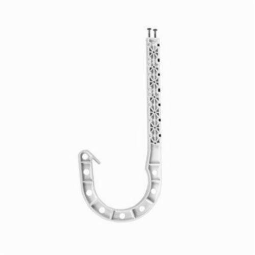 Oatey 33741 2" Plastic J Hook, 2" OD, Durable Support Bracket