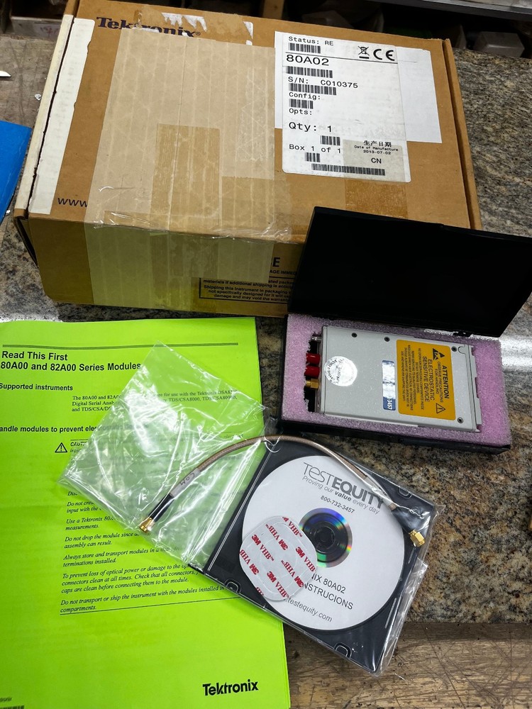 5CC Tektronix 80A02 EOS/ESD Protection Module NEW