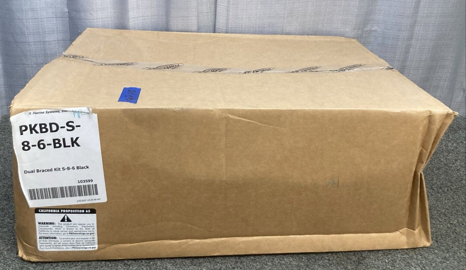 NEW GENUINE POWER POLE PKBD-S-8-6-BLK Dual Braced Kit BLACK