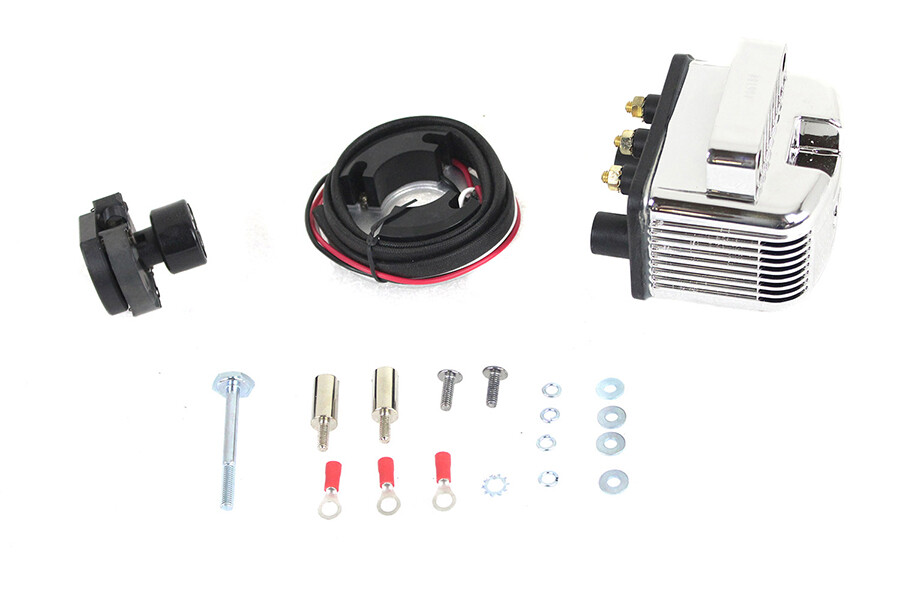 Harley Single Fire Ignition Coil Kit FXR FXST FXD EVO BT XL FL V-Twin 32-1626 X7